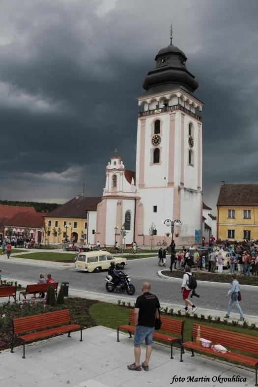 Domecek Ve Dvore Bechyně Exteriör bild