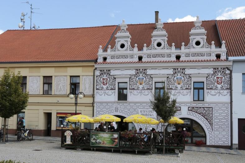 Domecek Ve Dvore Bechyně Exteriör bild